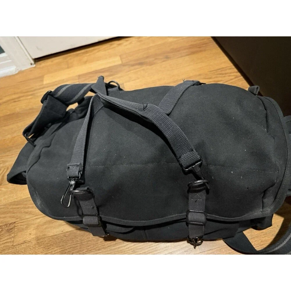 Domke F‑1X Classic Series “Little Bit Bigger” Black Canvas Shoulder Camera Bag